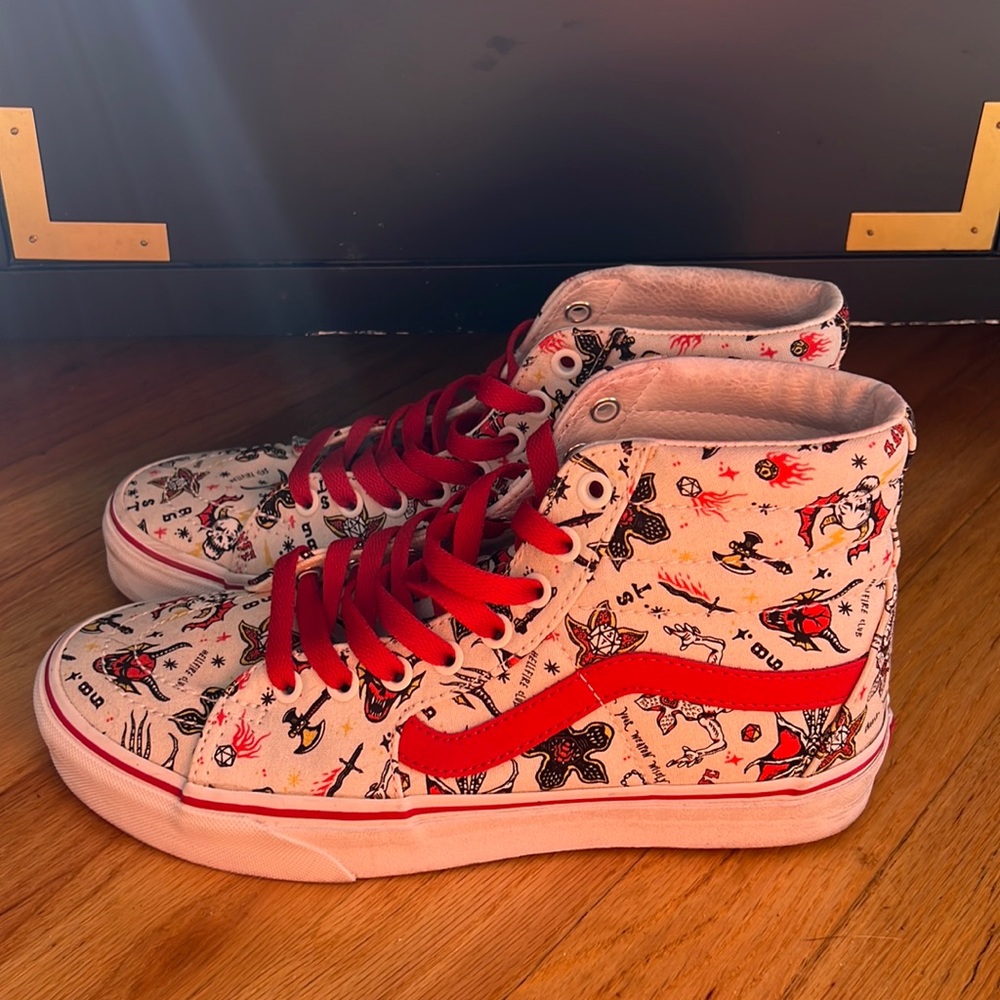 Vans stranger things custom